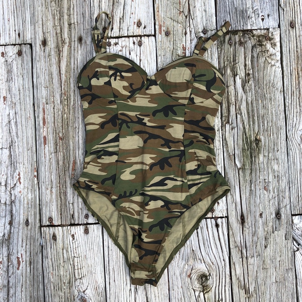 BDG Camo Bodysuit